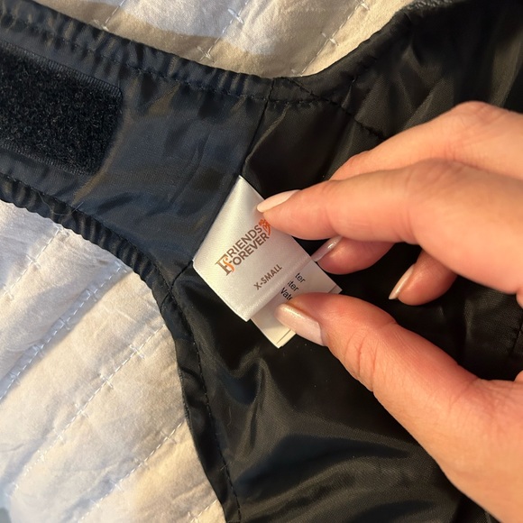 Small Dog Jacket with Fur Trim. NWOT - Picture 2 of 3